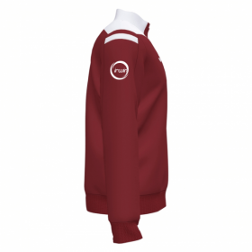 Armagh Hockey Club Championship 6 Mens Quarter Zip Burgundy/White